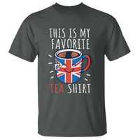 Funny Tea Lover T Shirt This Is My Favorite Tea Shirt Party UK Flag - Wonder Print Shop