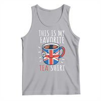 Funny Tea Lover Tank Top This Is My Favorite Tea Shirt Party UK Flag - Wonder Print Shop