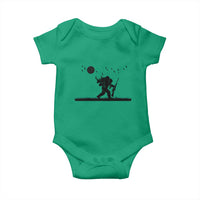 Bigfoot Hunting With Rifle Baby Onesie Funny Outdoor Hunter Gift - Wonder Print Shop