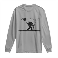 Bigfoot Hunting With Rifle Long Sleeve Shirt Funny Outdoor Hunter Gift - Wonder Print Shop