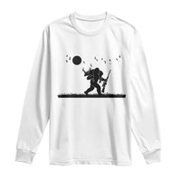 Bigfoot Hunting With Rifle Long Sleeve Shirt Funny Outdoor Hunter Gift - Wonder Print Shop