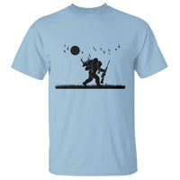 Bigfoot Hunting With Rifle T Shirt Funny Outdoor Hunter Gift - Wonder Print Shop