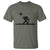 Bigfoot Hunting With Rifle T Shirt Funny Outdoor Hunter Gift - Wonder Print Shop