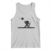 Bigfoot Hunting With Rifle Tank Top Funny Outdoor Hunter Gift - Wonder Print Shop