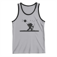 Bigfoot Hunting With Rifle Tank Top Funny Outdoor Hunter Gift - Wonder Print Shop