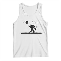 Bigfoot Hunting With Rifle Tank Top Funny Outdoor Hunter Gift - Wonder Print Shop
