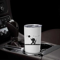 Bigfoot Hunting With Rifle Tumbler Cup Funny Outdoor Hunter Gift