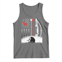Bow Deer Hunting Tank Top American Flag Hunter Gift - Wonder Print Shop