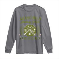 Funny Hunter Wife Long Sleeve Shirt Abandoned Hunting Wives Social Club - Wonder Print Shop