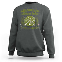 Funny Hunter Wife Sweatshirt Abandoned Hunting Wives Social Club - Wonder Print Shop