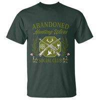 Funny Hunter Wife T Shirt Abandoned Hunting Wives Social Club - Wonder Print Shop