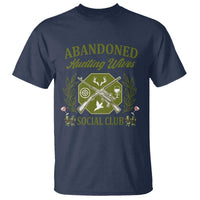 Funny Hunter Wife T Shirt Abandoned Hunting Wives Social Club - Wonder Print Shop