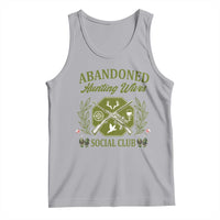 Funny Hunter Wife Tank Top Abandoned Hunting Wives Social Club - Wonder Print Shop