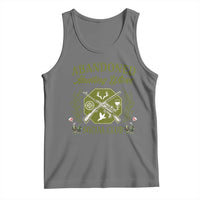 Funny Hunter Wife Tank Top Abandoned Hunting Wives Social Club - Wonder Print Shop