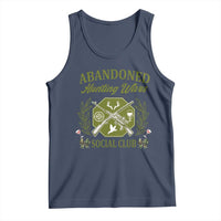 Funny Hunter Wife Tank Top Abandoned Hunting Wives Social Club - Wonder Print Shop