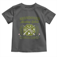 Funny Hunter Wife Toddler T Shirt Abandoned Hunting Wives Social Club - Wonder Print Shop