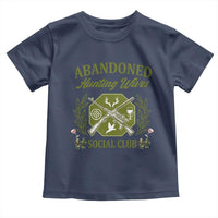 Funny Hunter Wife Toddler T Shirt Abandoned Hunting Wives Social Club - Wonder Print Shop