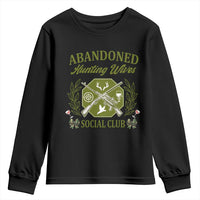Funny Hunter Wife Youth Sweatshirt Abandoned Hunting Wives Social Club - Wonder Print Shop