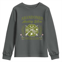 Funny Hunter Wife Youth Sweatshirt Abandoned Hunting Wives Social Club - Wonder Print Shop