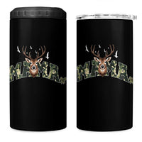 Mama Hunting Life 4 in 1 Can Cooler Tumbler Deer Head Camo Gift