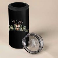 Mama Hunting Life 4 in 1 Can Cooler Tumbler Deer Head Camo Gift
