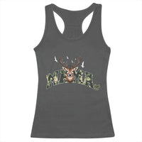 Mama Hunting Life Racerback Tank Top Deer Head Camo Gift - Wonder Print Shop