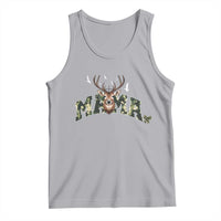 Mama Hunting Life Tank Top Deer Head Camo Gift - Wonder Print Shop