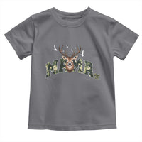 Mama Hunting Life Toddler T Shirt Deer Head Camo Gift - Wonder Print Shop