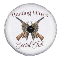 Funny Hunter Wife Spare Tire Cover Hunting Wives Social Club - Wonder Print Shop