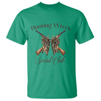 Funny Hunter Wife T Shirt Hunting Wives Social Club - Wonder Print Shop