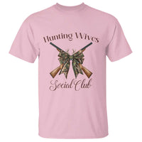 Funny Hunter Wife T Shirt Hunting Wives Social Club - Wonder Print Shop