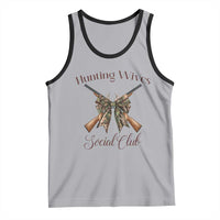 Funny Hunter Wife Tank Top Hunting Wives Social Club - Wonder Print Shop