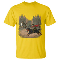 Funny Skeleton Riding Labrador Hunting T Shirt Gift For Hunter - Wonder Print Shop