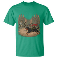 Funny Skeleton Riding Labrador Hunting T Shirt Gift For Hunter - Wonder Print Shop