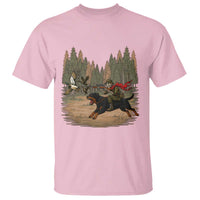 Funny Skeleton Riding Labrador Hunting T Shirt Gift For Hunter - Wonder Print Shop