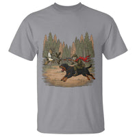 Funny Skeleton Riding Labrador Hunting T Shirt Gift For Hunter - Wonder Print Shop