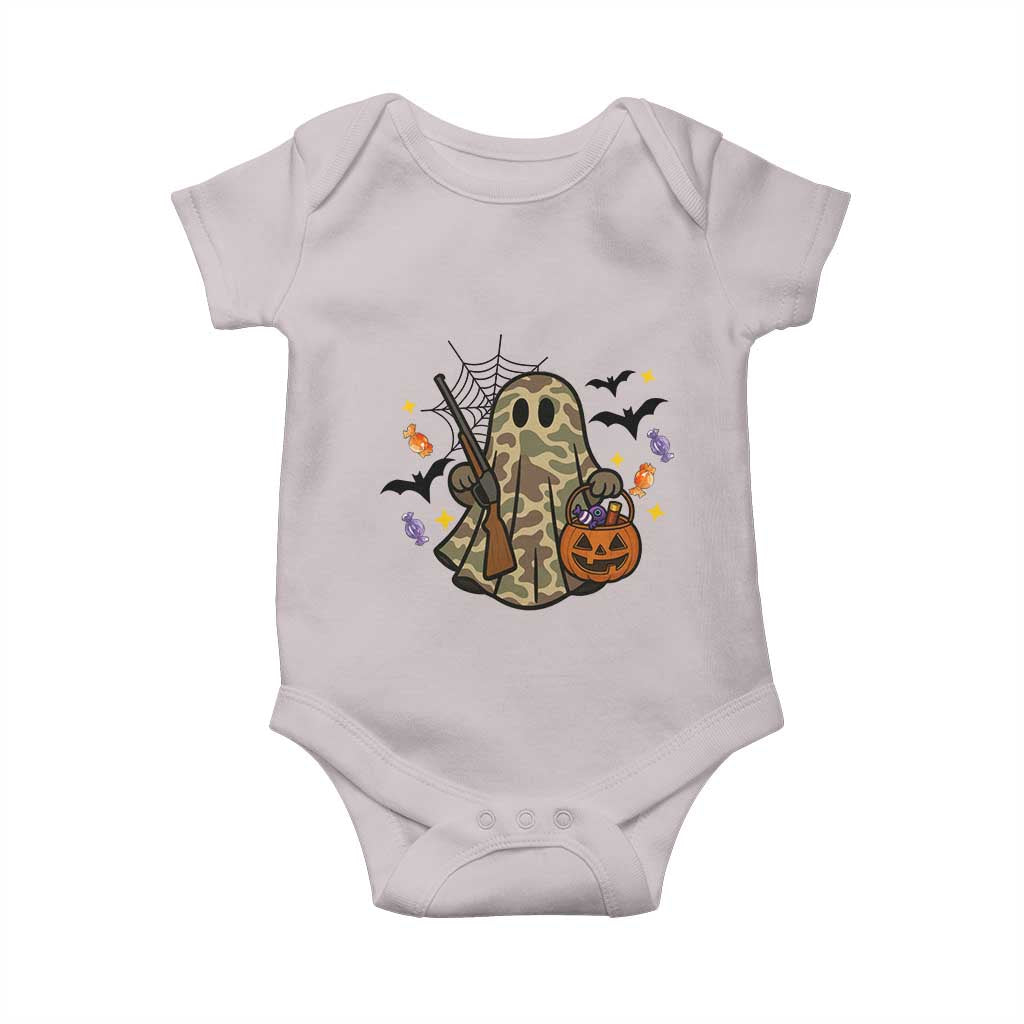 Funny Camo Hunter Halloween Ghost Costume Baby Onesie - Wonder Print Shop