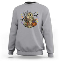 Funny Camo Hunter Halloween Ghost Costume Sweatshirt - Wonder Print Shop