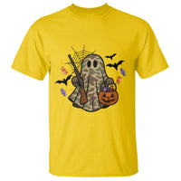 Funny Camo Hunter Halloween Ghost Costume T Shirt - Wonder Print Shop