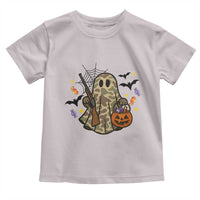 Funny Camo Hunter Halloween Ghost Costume Toddler T Shirt - Wonder Print Shop