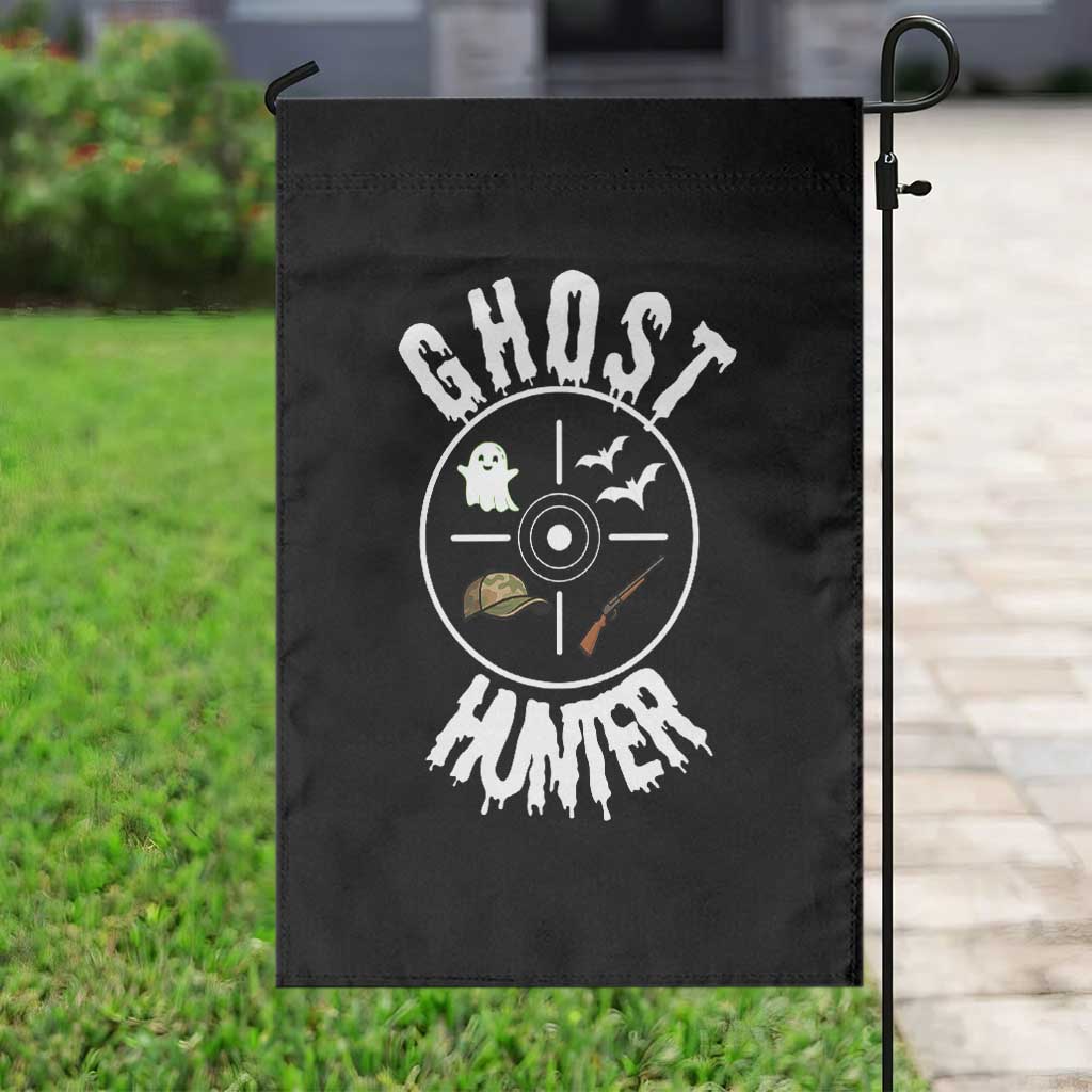 Funny Halloween Ghost Hunter Garden Flag Trick Or Treat Costume - Wonder Print Shop