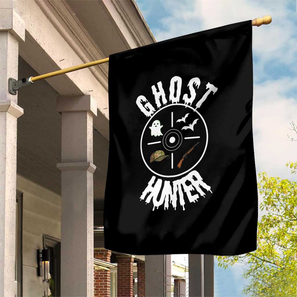 Funny Halloween Ghost Hunter Garden Flag Trick Or Treat Costume - Wonder Print Shop