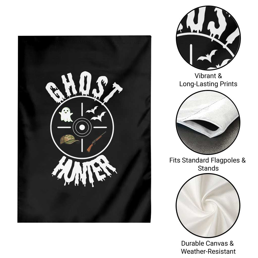 Funny Halloween Ghost Hunter Garden Flag Trick Or Treat Costume - Wonder Print Shop