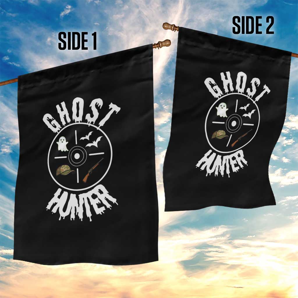 Funny Halloween Ghost Hunter Garden Flag Trick Or Treat Costume - Wonder Print Shop