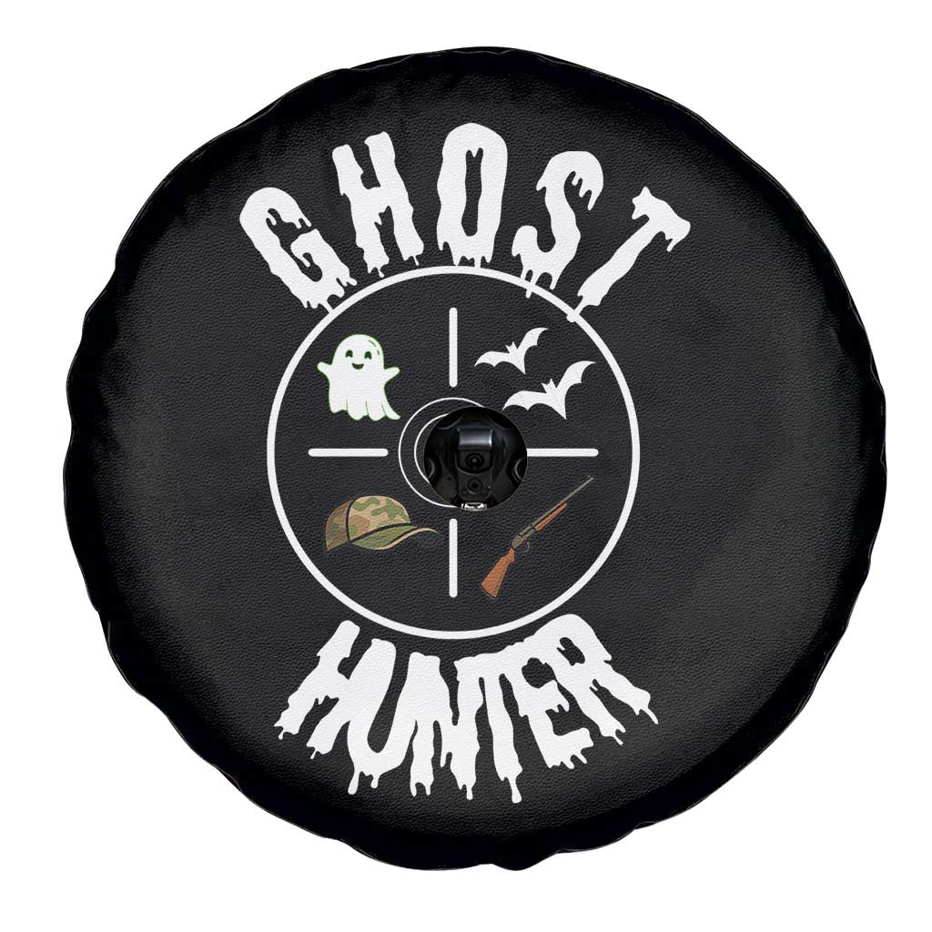 Funny Halloween Ghost Hunter Spare Tire Cover Trick Or Treat Costume - Wonder Print Shop
