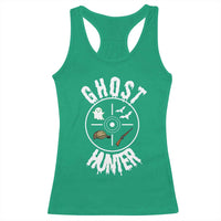 Funny Halloween Ghost Hunter Racerback Tank Top Trick Or Treat Costume - Wonder Print Shop