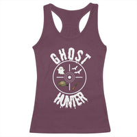 Funny Halloween Ghost Hunter Racerback Tank Top Trick Or Treat Costume - Wonder Print Shop
