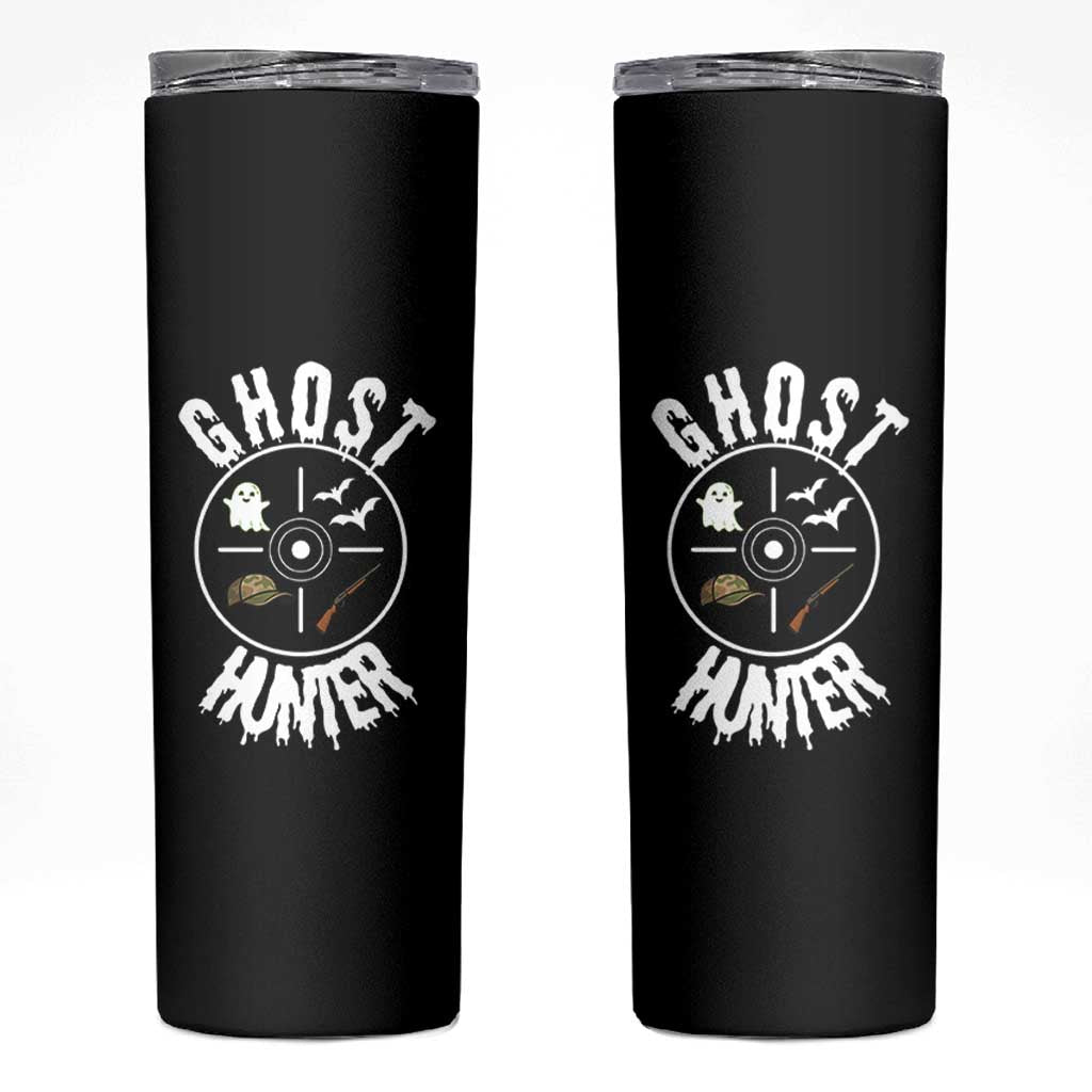Funny Halloween Ghost Hunter Skinny Tumbler Trick Or Treat Costume