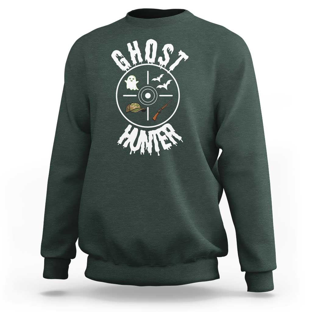 Funny Halloween Ghost Hunter Sweatshirt Trick Or Treat Costume - Wonder Print Shop