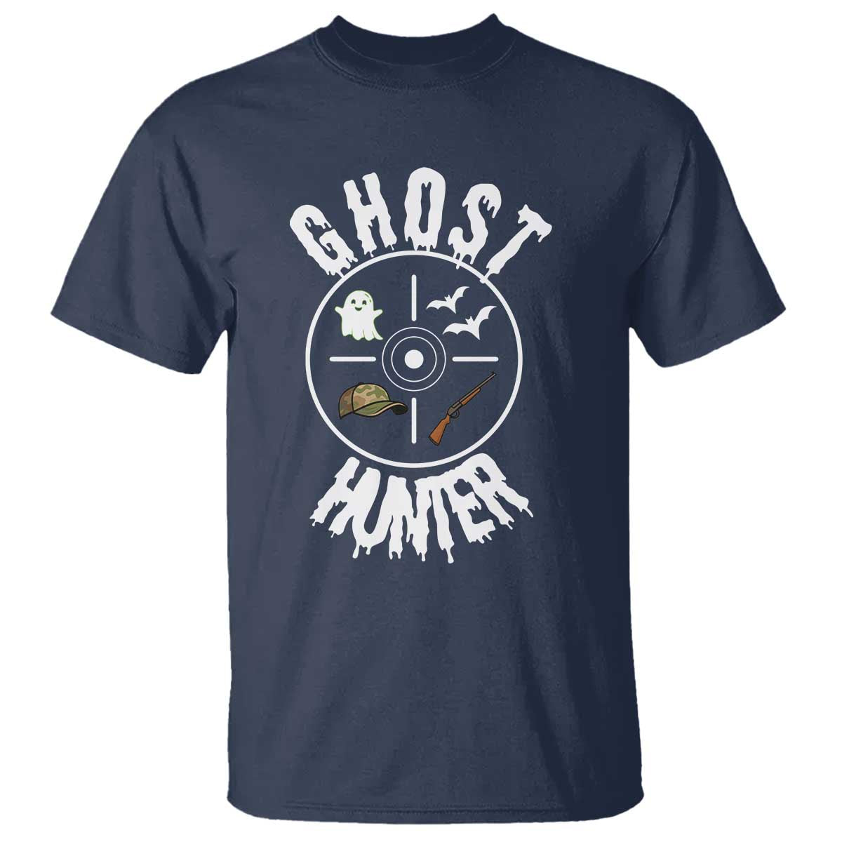 Funny Halloween Ghost Hunter T Shirt Trick Or Treat Costume - Wonder Print Shop